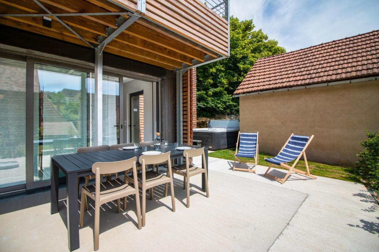 Bella, Jacuzzi Partage & Parking Avec Borne De Recharge Voiture Electrique Apartment Sarlat-la-Canéda Exterior foto
